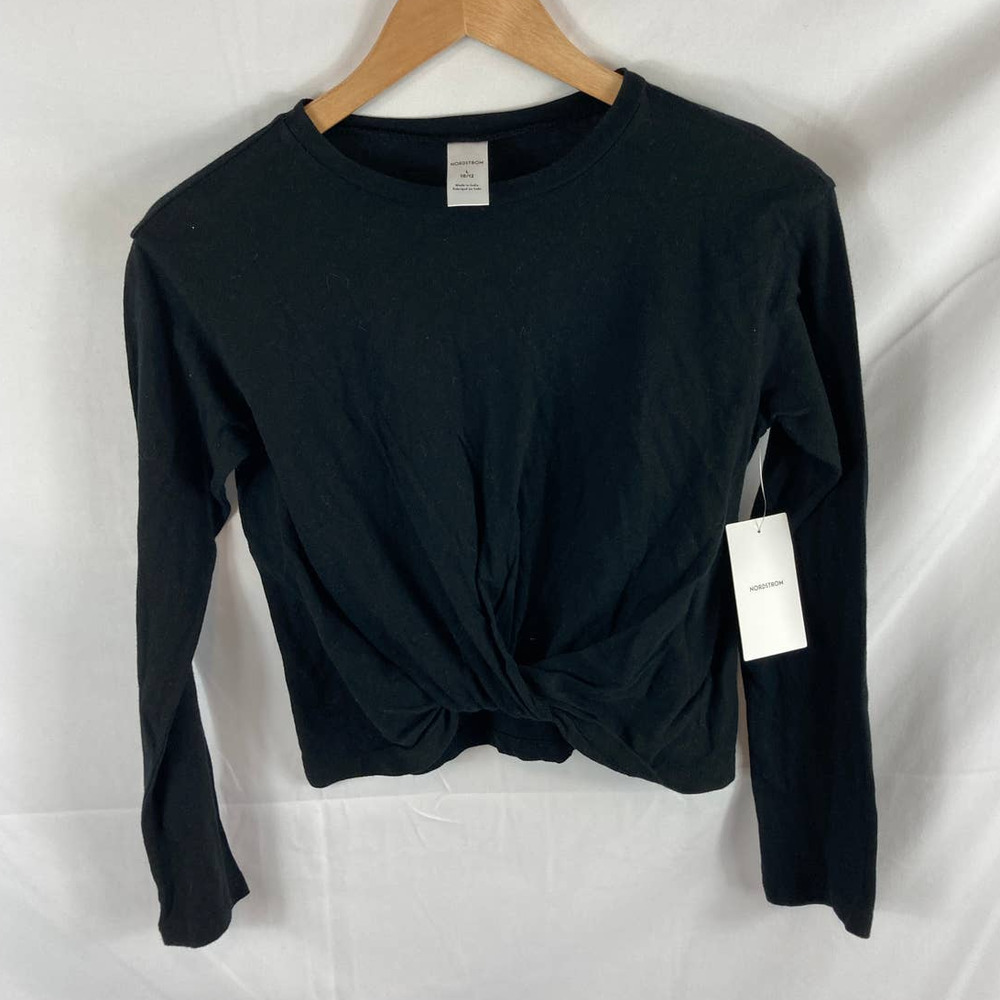 4/$25 NWT Nordstrom Kid's Twist Bottom Long Sleeve Shirt